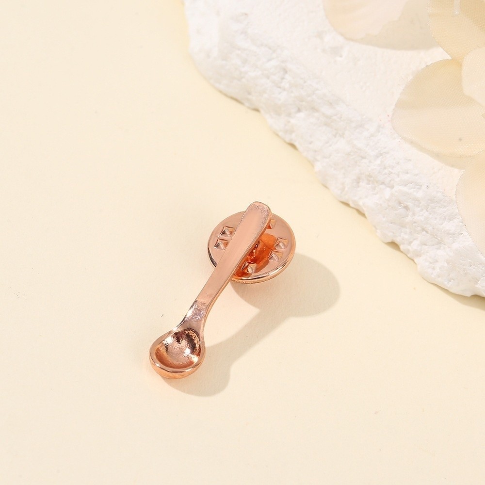 Vintage Collectible Spoons - Yeni Sevimli Tasarım Kaşık Broş Küçük