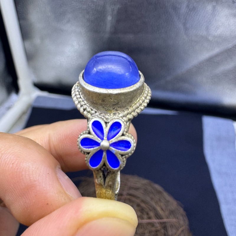 Vintage Collectible Jewelry - Yeni Vintage Koleksiyonluk Ayarlanabilir Emaye Işi
