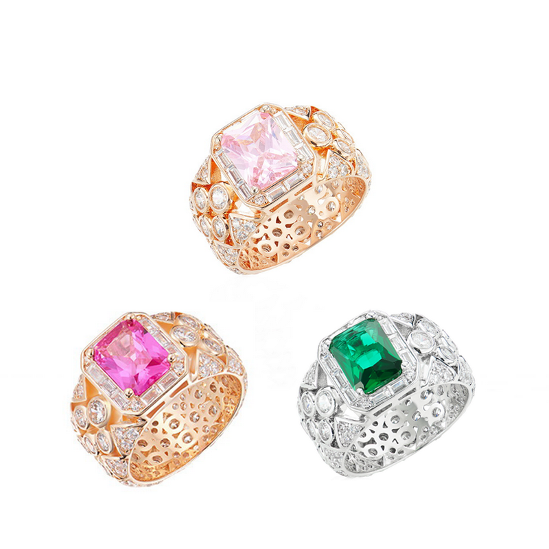 Vintage Collectible Jewelry - Tasarımcı Koleksiyonu Moda Yüzük Kadınlar İçin