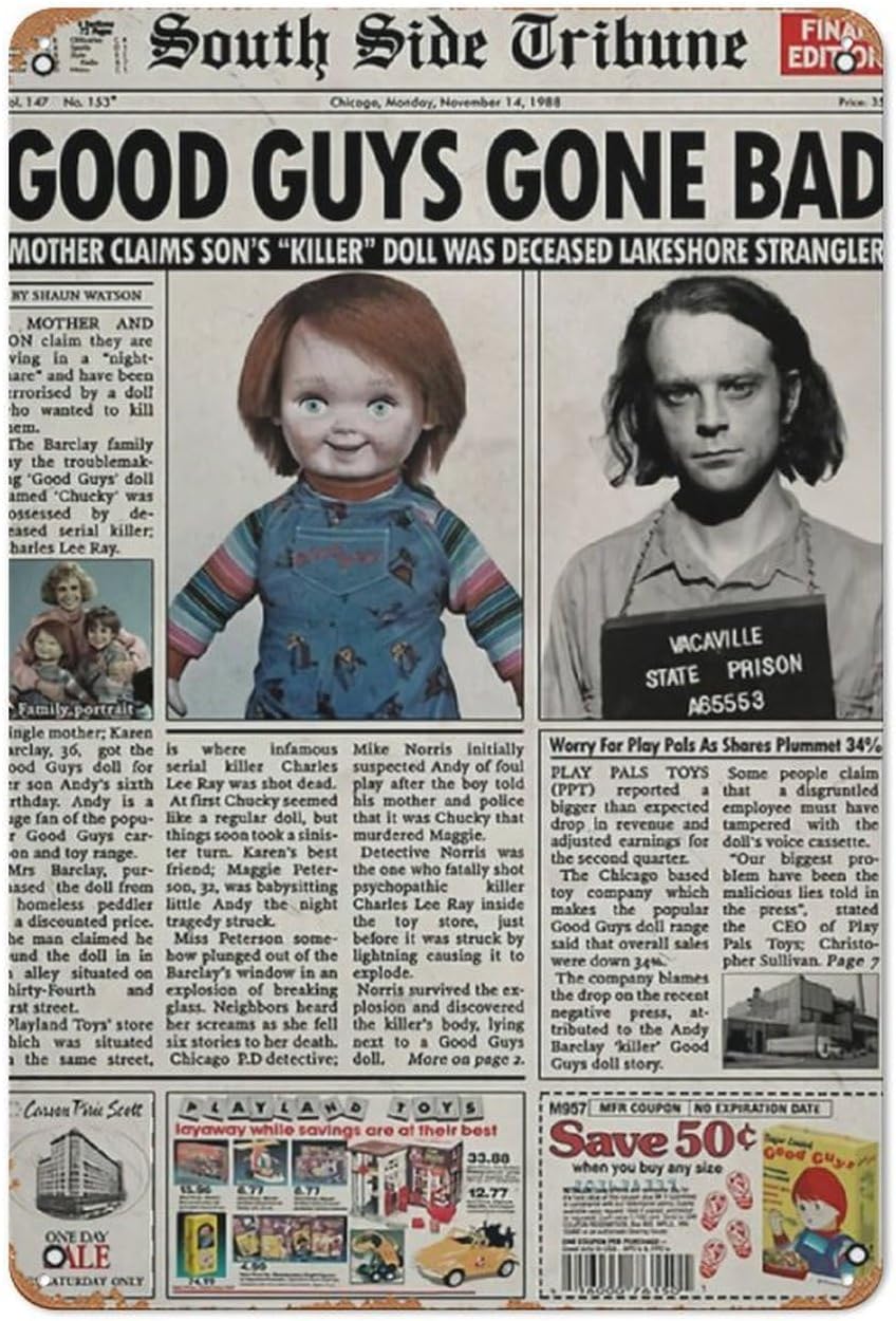 Collectible Vintage Newspapers - Çocuk Oyna 1988 Gazete Poster Baskı
