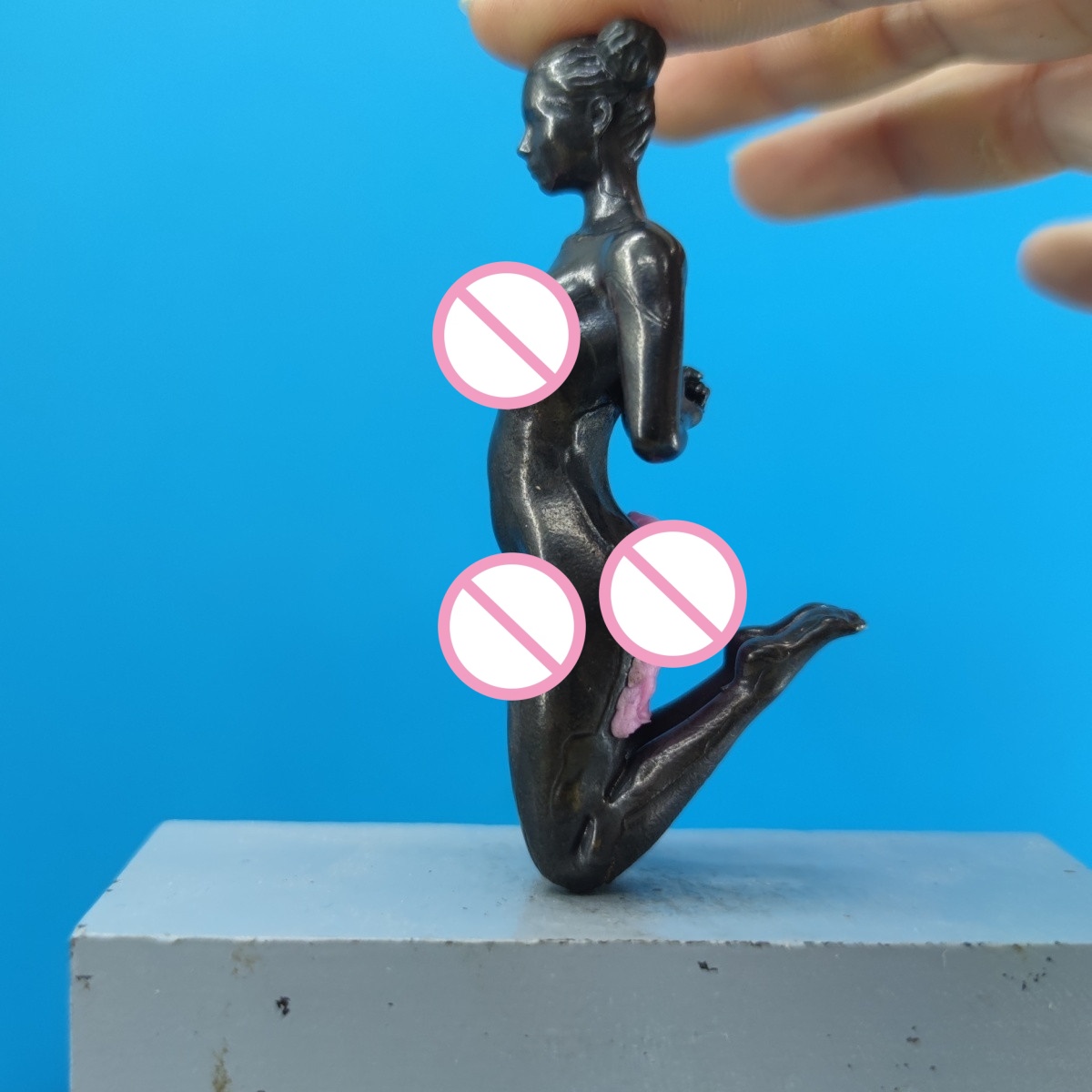 Antik Pirinç Diz Çökmüş Kadın  - Vintage Collectible Figures incelemesi ve fiyatı