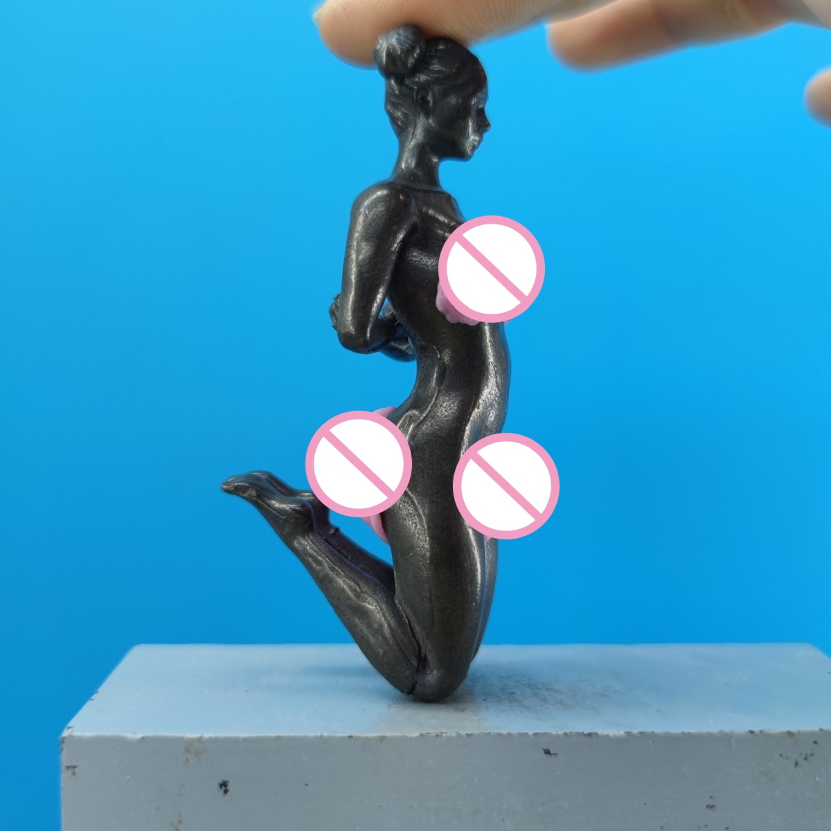 Antik Pirinç Diz Çökmüş Kadın  - Vintage Collectible Figures incelemesi ve fiyatı