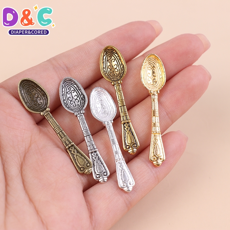 10 adet 1:12 Dollhouse minyatü - Vintage Collectible Spoons incelemesi ve fiyatı