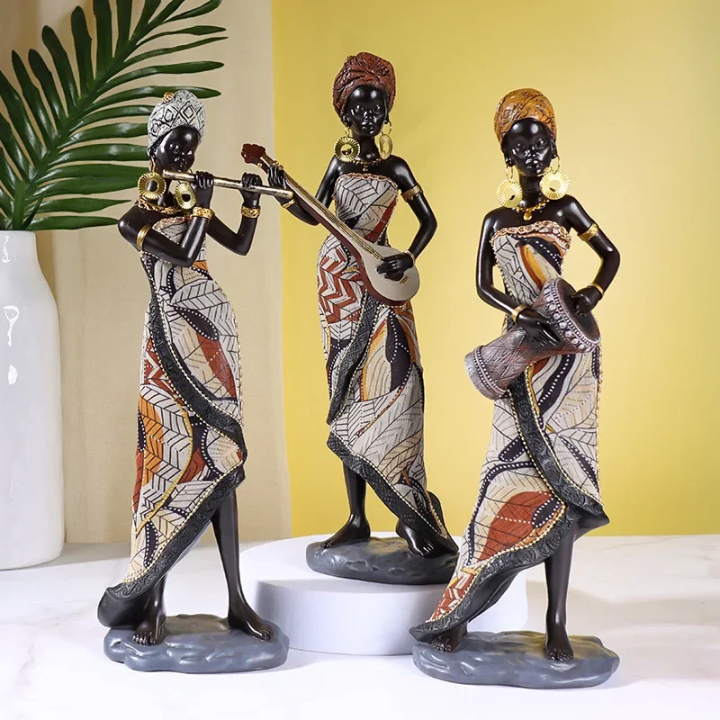 31 cm Vintage Afrika tarzı Reç - Vintage Collectible Figures incelemesi ve fiyatı