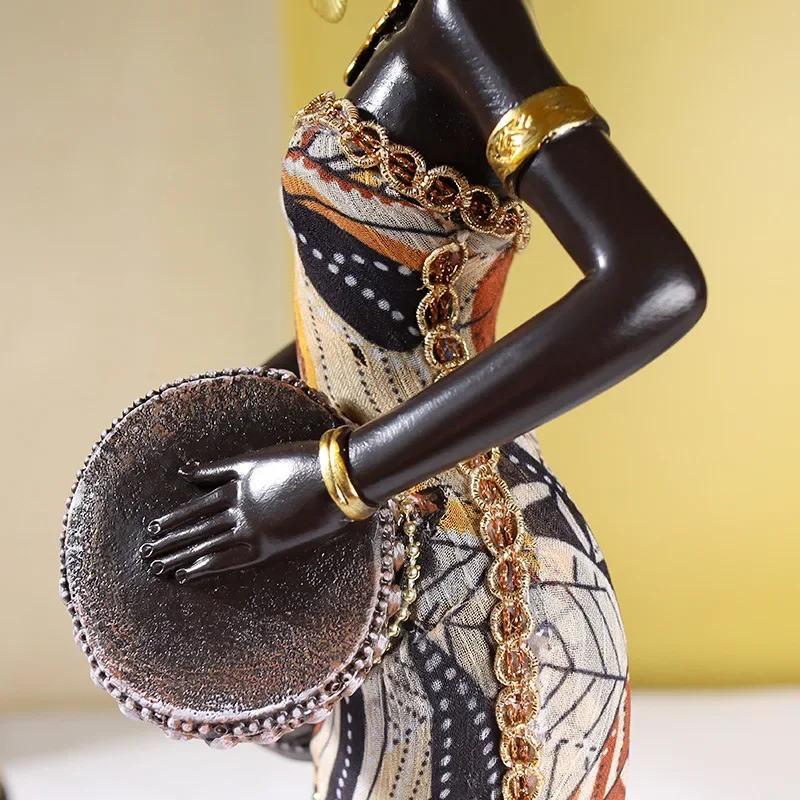31 cm Vintage Afrika tarzı Reç - Vintage Collectible Figures incelemesi ve fiyatı
