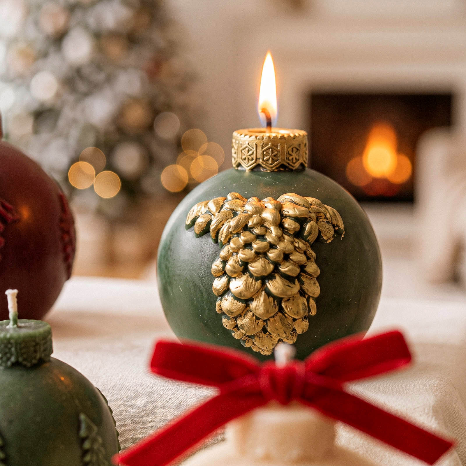Vintage Desenli Noel Süsü Mum  - Collectible Vintage Tools incelemesi ve fiyatı