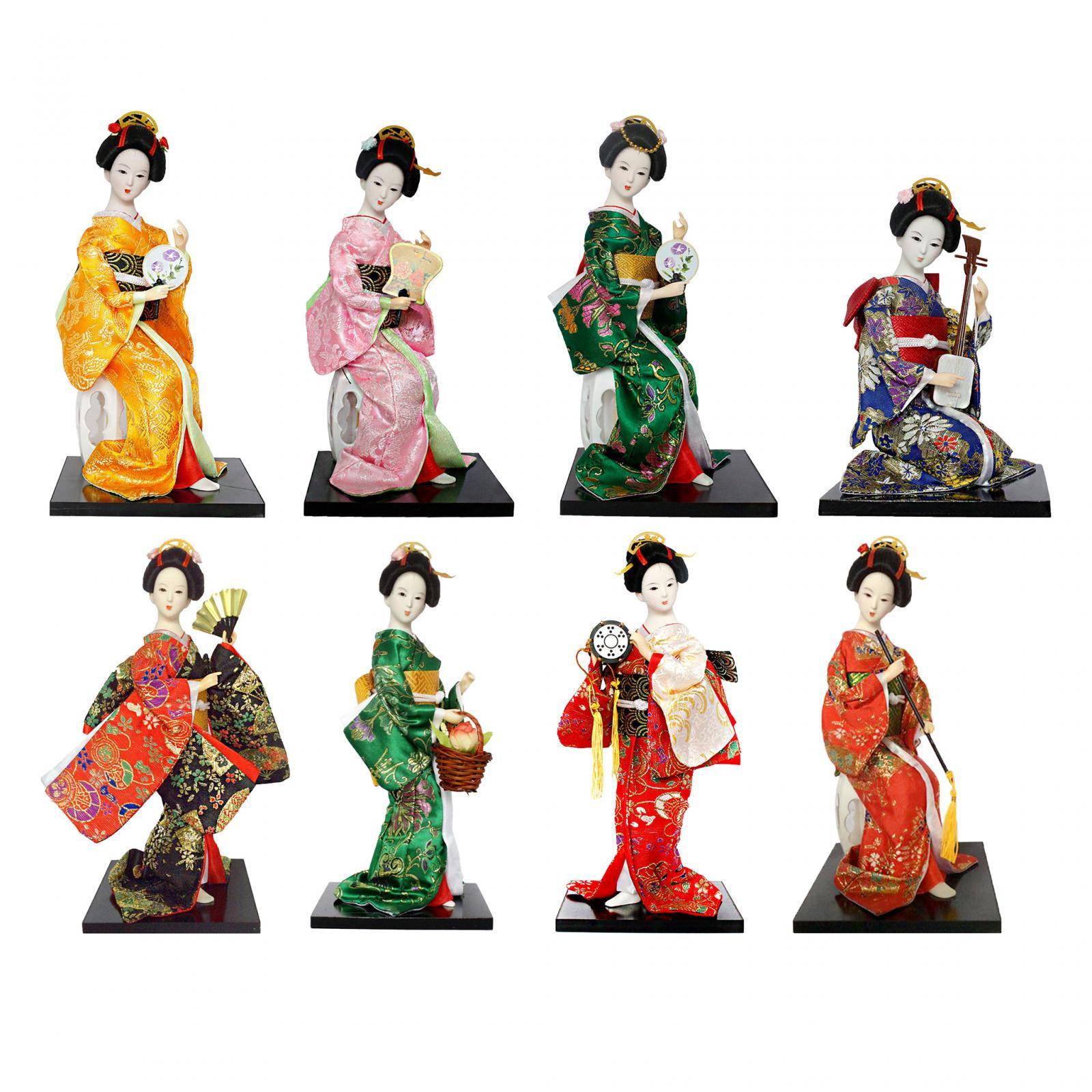 Kimono Bebekler Japon Geyşa 12 - Vintage Collectible And Vintage Dolls incelemesi ve fiyatı