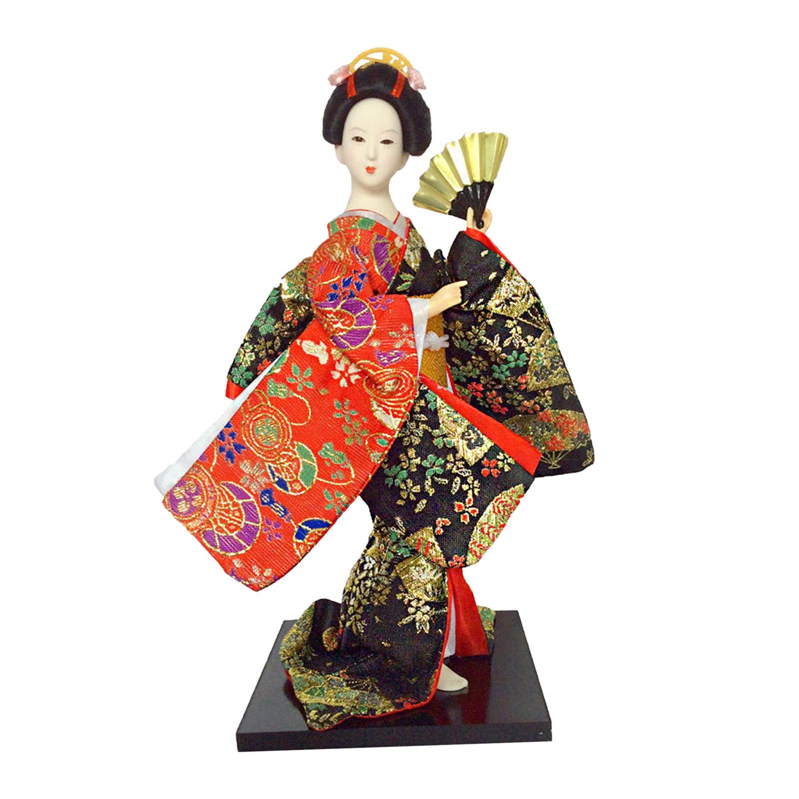 Kimono Bebekler Japon Geyşa 12 - Vintage Collectible And Vintage Dolls incelemesi ve fiyatı