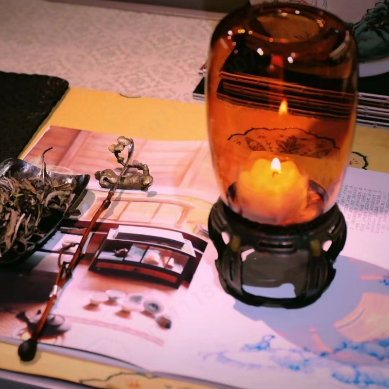 Vintage Cam Mumluk Zen Dekor G - Collectible Vintage Lamps incelemesi ve fiyatı