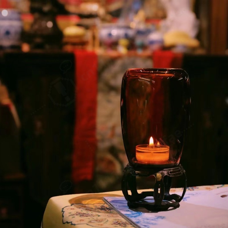 Vintage Cam Mumluk Zen Dekor G - Collectible Vintage Lamps incelemesi ve fiyatı